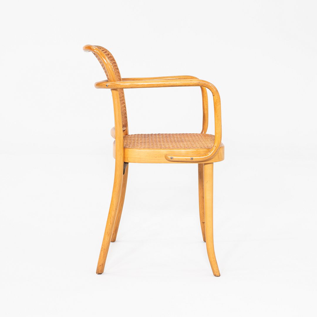 1980s Set of 10 Model 811 Prague Chairs by Josef Hoffman for Stendig / Thonet