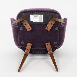 2018 Eero Saarinen for Knoll Executive Dining Arm Chairs in Purple 12+ Available