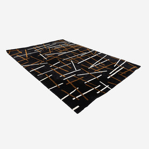 2000s DellaRobbia Studio DR Rocco Wool Area Rug New Zealand 7.5 x 10.5 feet