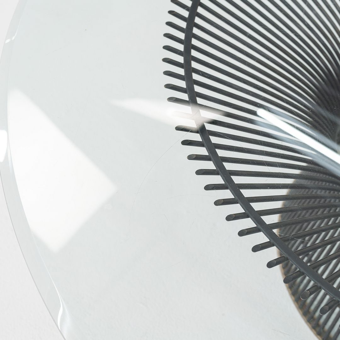 1960s Warren Platner Knoll Coffee Table with Glass Top and Bronze Base 42 Inches