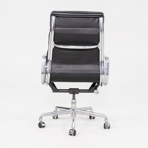 2003 Herman Miller Eames Soft Pad Executive Desk Chair Black Leather 17x Avail