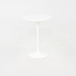 2000s Eero Saarinen for Knoll Tulip End Table with Oval Laminate Tops 2x Avail