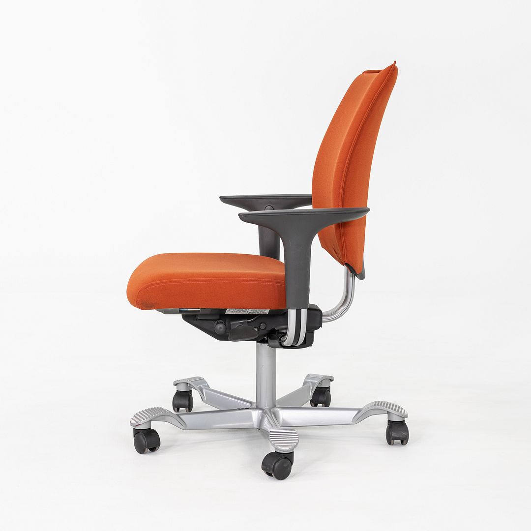 2010s Peter Opsvik for HAG Creed H05 Desk Chair in Orange Fabric 4x Available