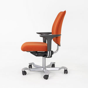 2010s Peter Opsvik for HAG Creed H05 Desk Chair in Orange Fabric 4x Available