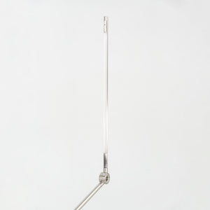 2020 Peter Bristol Juniper Thin Task Lamp w/ Desk Inset Satin Nickel 12+ Avail