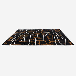 2000s DellaRobbia Studio DR Rocco Wool Area Rug New Zealand 7.5 x 10.5 feet