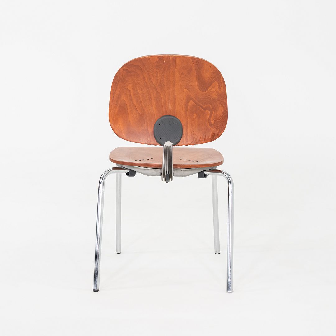 1999 Giancarlo Piretti for Krueger International Xylon Chairs in Cherry Beech 12+ Available