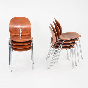1999 Giancarlo Piretti for Krueger International Xylon Chairs in Cherry Beech 12+ Available