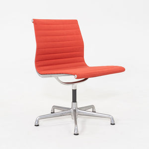 2006 Herman MillerEames Armless Aluminum Group Side / Desk Chair in Red 7x Avail
