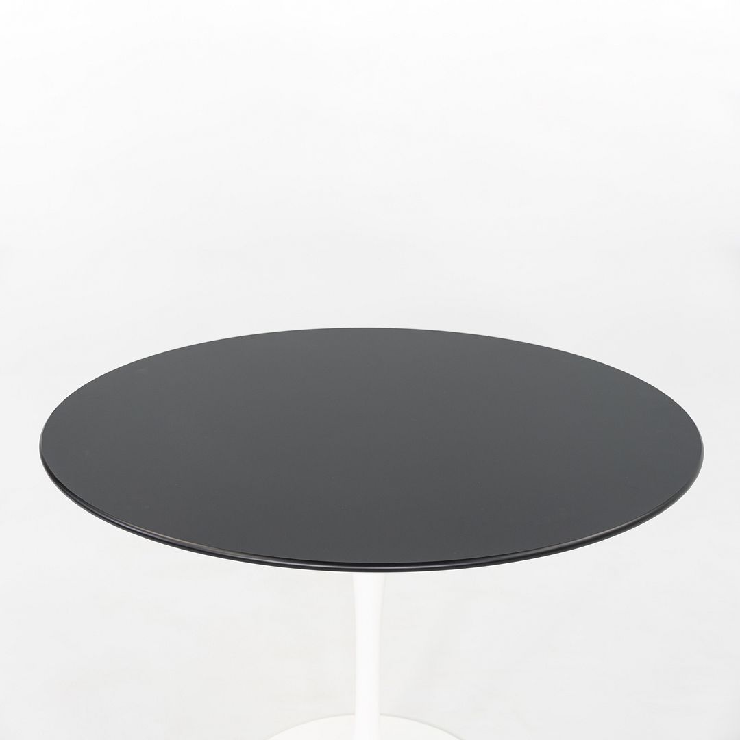 2023 Eero Saarinen Knoll Tulip Dining Table Top 35" Round in Black Laminate