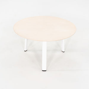 2015 Pair of Allermuir Sunda 2 White Steel Side / End Tables by Allermuir Design