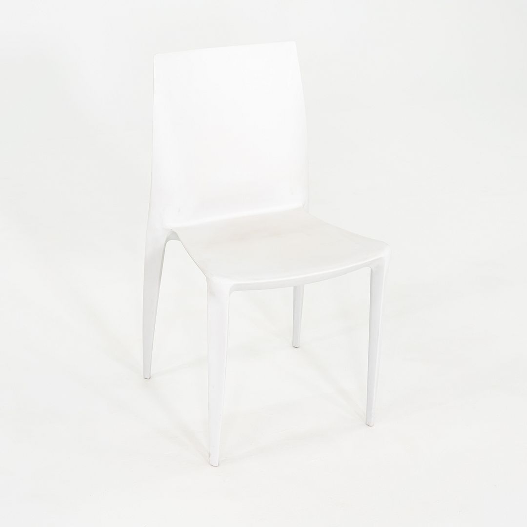 2010s Set of Six Mario Bellini for Heller Dining Chairs in White Polypropylene