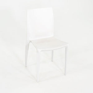 2010s Set of Six Mario Bellini for Heller Dining Chairs in White Polypropylene