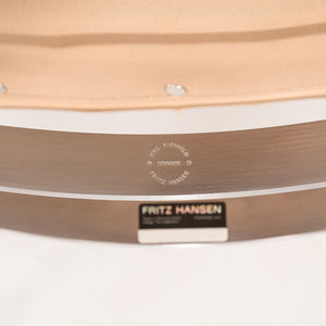 2020 Poul Kjaerholm for Fritz Hansen PK22 Lounge Chair Rustic Leather Upholstery