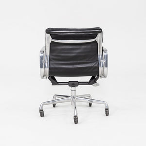 1997 Herman Miller Eames Management Soft Pad Desk Chair in Black Leather 12+ Avail