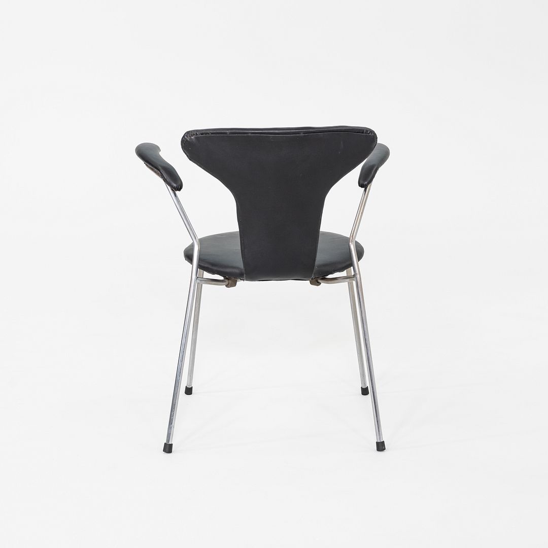 1960s Pair of Arne Jacobsen Fritz Hansen Model 3105 Mosquito Dining Armchairs
