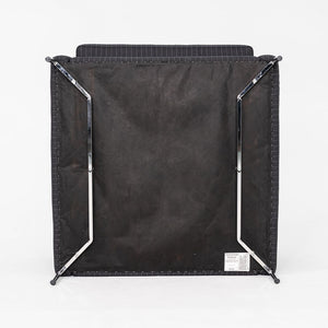 2008 Piero Lissoni for Knoll Divina Lounge Chair with Black Pinstripe Fabric