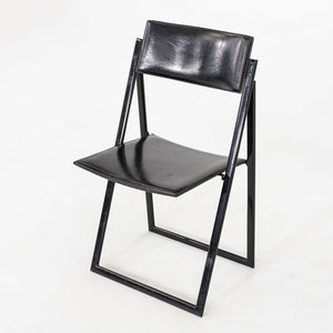 1980s Set of Six A. Ricciardi & G. Salvini Matteo Grassi Garina Folding Chairs