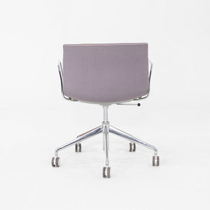 C. 2020 Lievore Altherr Molina for Arper Catifa Desk Chairs with Arms in Purple