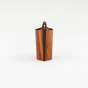 1963 Brazilian Rosewood Waste Basket Einar Barnes for P.S. Heggen Made in Norway