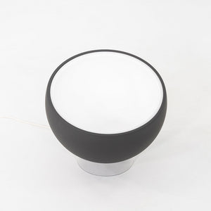 2020 Luc Ramael for Prandina Biluna Floor Lamp in Grey Acrylic w/ Opaline Screen