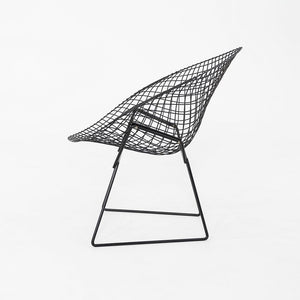 1970s Pair of Harry Bertoia for Knoll Diamond Lounge Chairs Powder Coated Steel