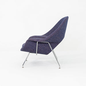 2023 Eero Saarinen for Knoll Full Size Womb Lounge Chair in Purple Upholstery