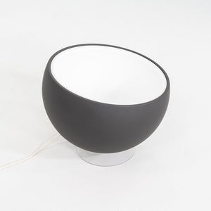 2020 Luc Ramael for Prandina Biluna Floor Lamp in Grey Acrylic w/ Opaline Screen