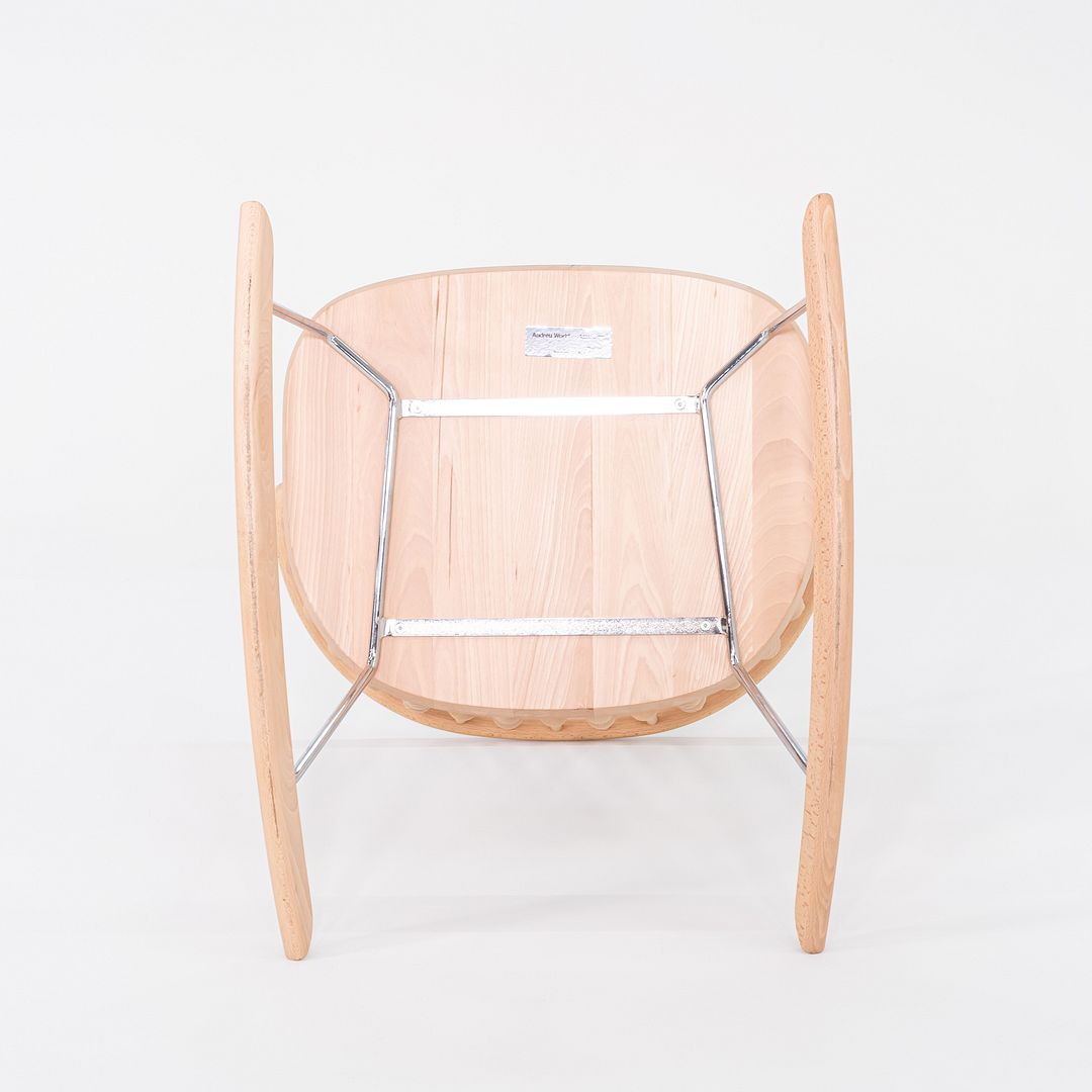 2010s Pair of Patricia Urquiola for Andreu World Nub Rocking Arm Chair in Beech