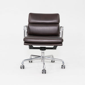 2019 Herman Miller Eames Soft Pad Management Desk Chair Brown Leather 7x Avail