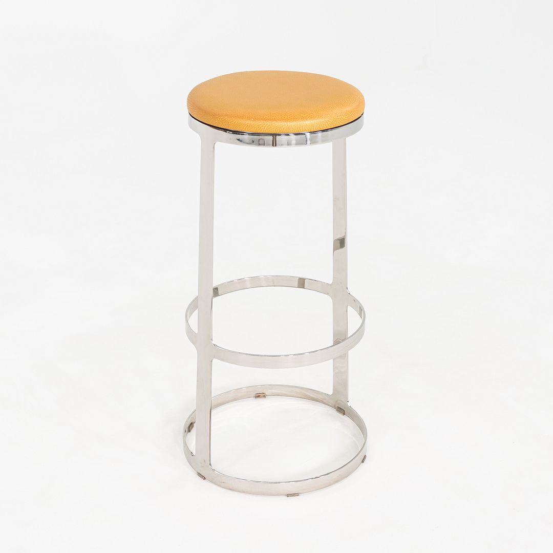 2010 Lievore Altherr Molina for Bernhardt Design Aro Bar Stool with Swivel Seat 15x Available