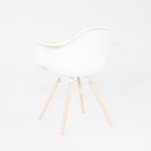 2022 Herman Miller Eames DAW Dining Chair in Yellow w/ Eiffel Base 3x Available
