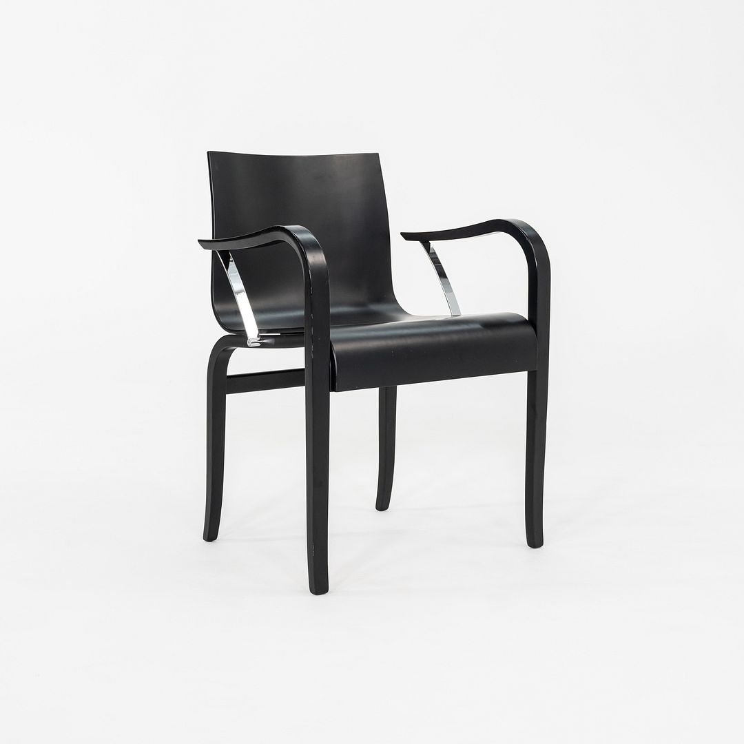 1970s Pair of Ginotta Bentwood Dining Chairs by Enrico Franzolini for Crassevig