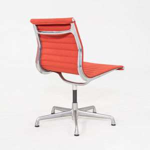 2006 Herman MillerEames Armless Aluminum Group Side / Desk Chair in Red 7x Avail