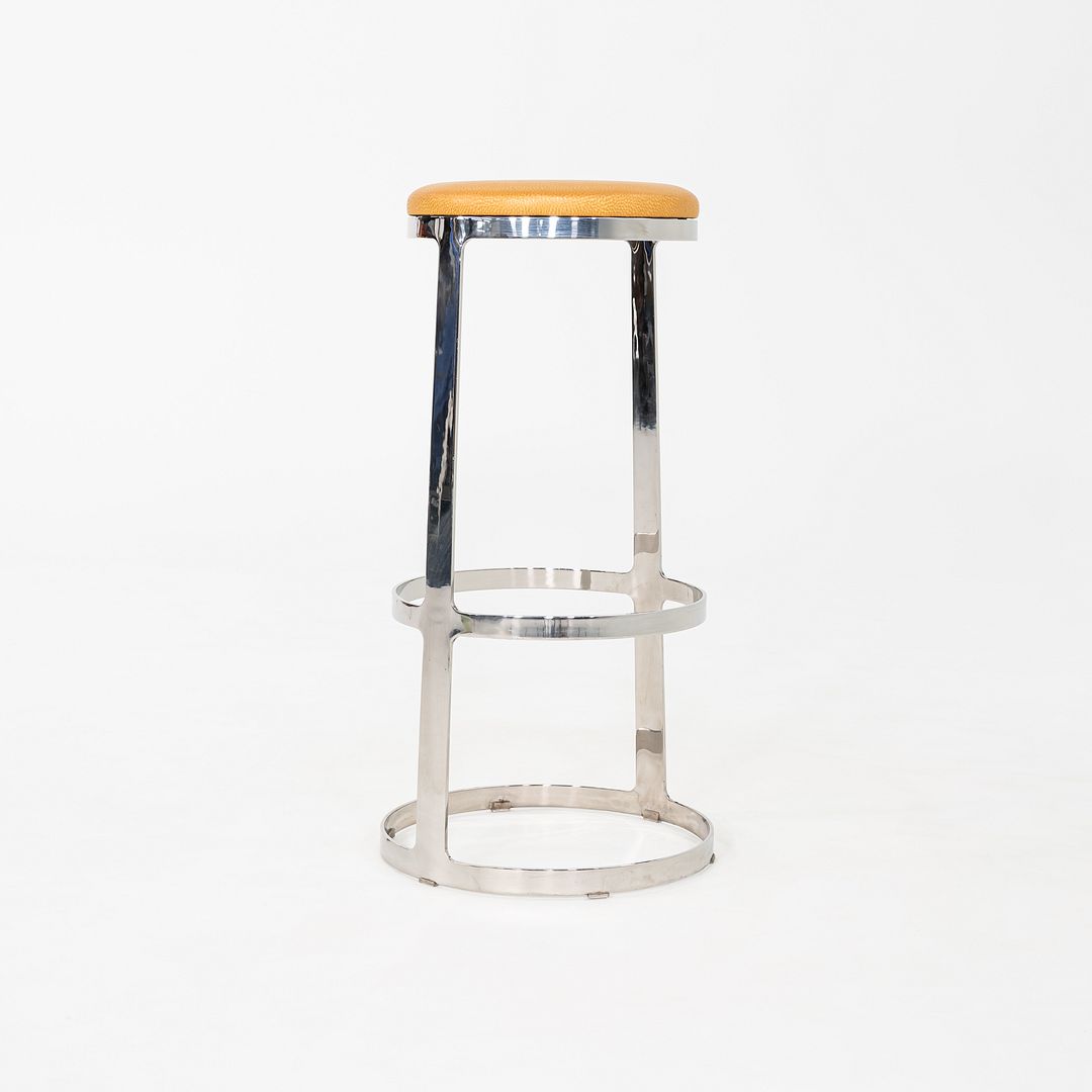 2010 Lievore Altherr Molina for Bernhardt Design Aro Bar Stool with Swivel Seat 15x Available