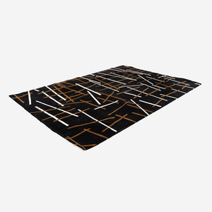 2000s DellaRobbia Studio DR Rocco Wool Area Rug New Zealand 7.5 x 10.5 feet