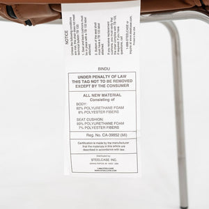 2020s Brian Kane for Coalesse Bindu Guest / Dining Chair in Cognac 12+ Available