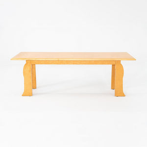 1984 Robert Venturi and Denise Scott Brown for Knoll Postmodern Console Table in Birdseye Maple