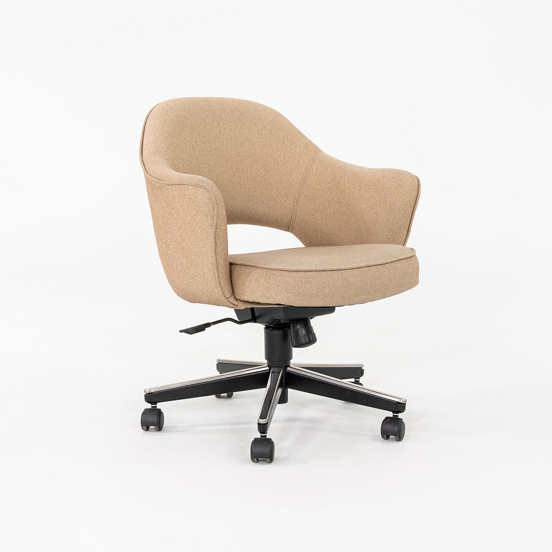 2010s Eero Saarinen for Knoll Desk Chairs with Arms 15x Available