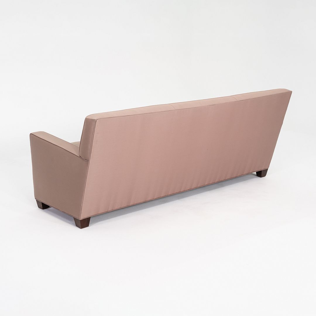 2004 Patrick Naggar for Arc International Three-Seat Twist Sofa in Griege Fabric