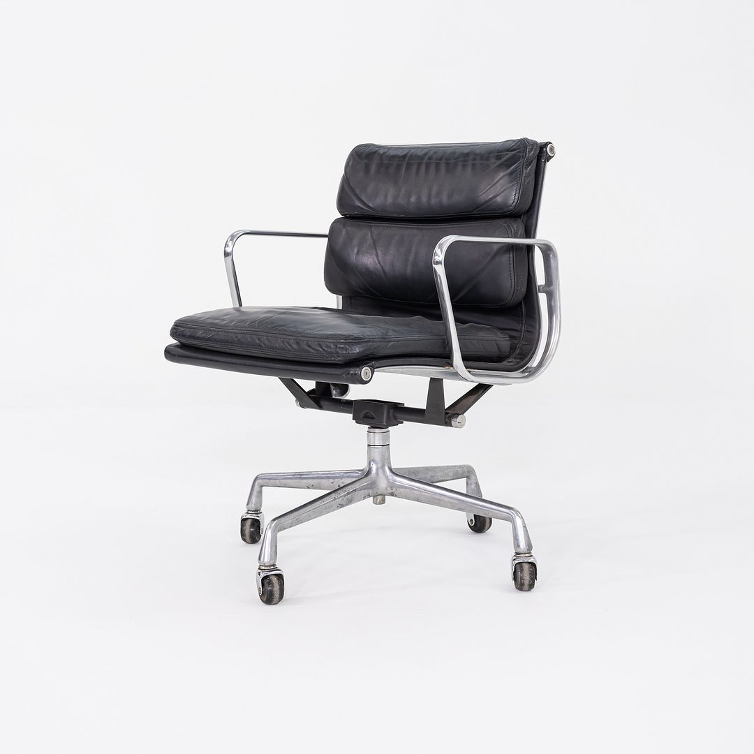 1981 Herman Miller Eames Soft Pad Management Desk Chair with Fabric Back 2x Available