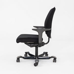 2014 Peter Opsvik for HAG Creed H05 Desk Chair in Black Fabric x2 Available