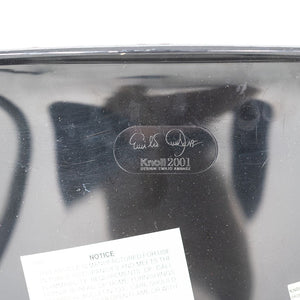 2007 Emilio Ambasz for Knoll Visor Stacking Dining Arm Chair in Black 25x Avail
