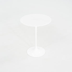 C. 2022 Eero Saarinen for Knoll Tulip Side Table in Lasa Classico Marble 16" Top