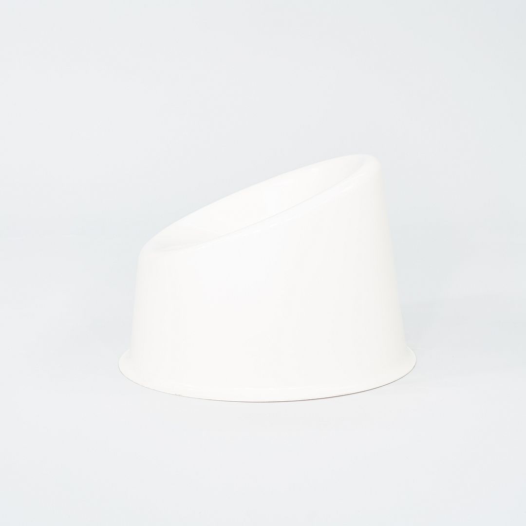 2024 Set of Four Verner Panton for Verpan Panto Pop Lounge Chairs White Plastic