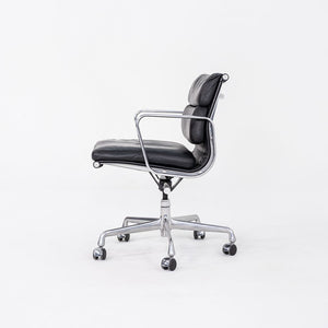 1990s Herman Miller Eames Soft Pad Management Desk Chair in Black Leather 5x Available