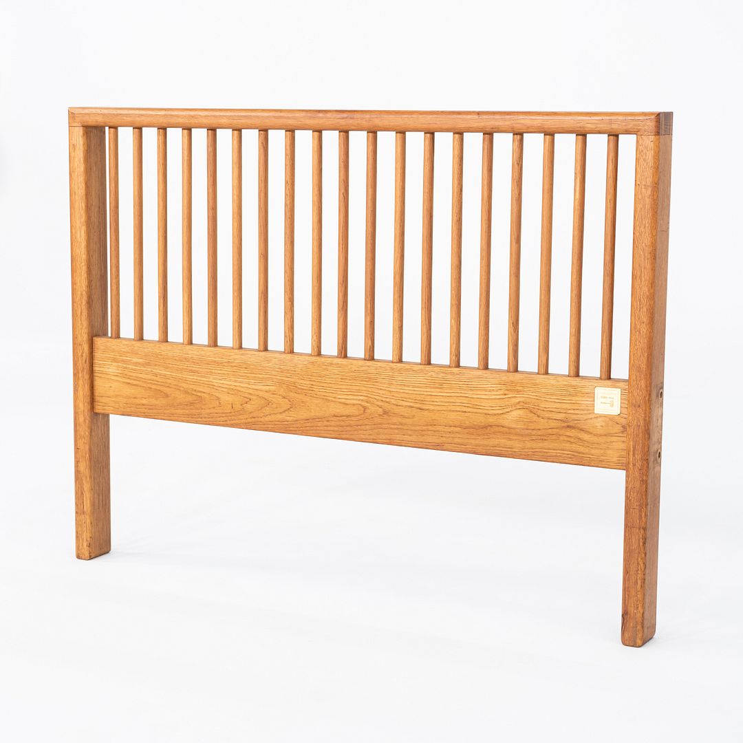1970s Charles Webb Twin Size Headboard in American White Oak 40 x 30 Inches