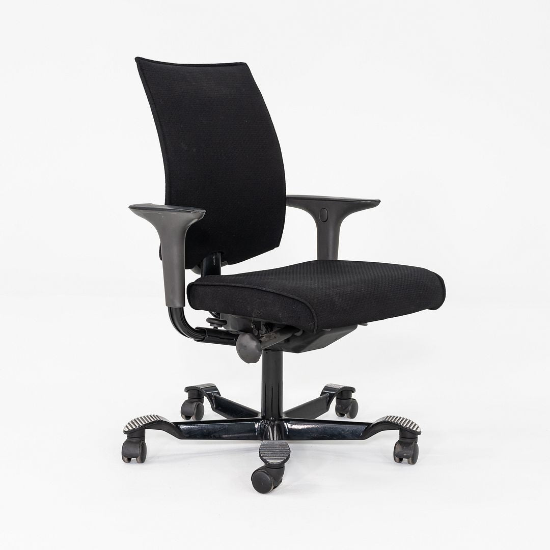 2014 Peter Opsvik for HAG Creed H05 Desk Chair in Black Fabric x2 Available
