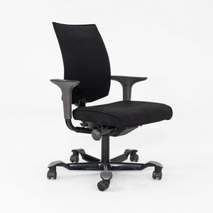 2014 Peter Opsvik for HAG Creed H05 Desk Chair in Black Fabric x2 Available