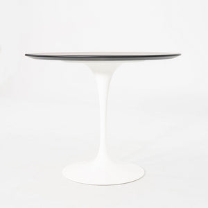 2023 Eero Saarinen Knoll Tulip Dining Table Top 35" Round in Black Laminate